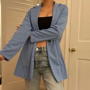 Brand new pretty little thing blue blazer